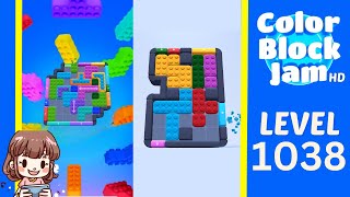Color Block Jam Level 1038 Solution Walkthrough