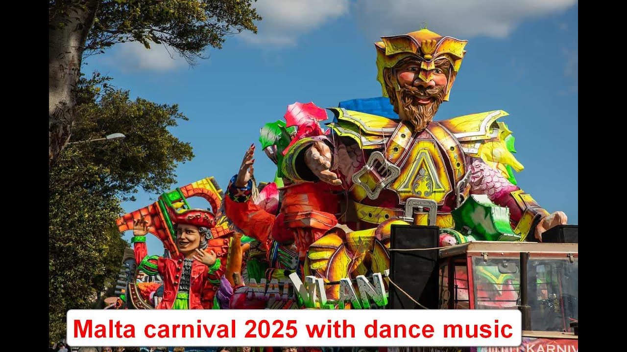 Malta carnival 2025 with dance music