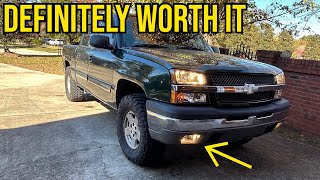 How To Install 03-07 Silverado/ Sierra Fog Lights | 2005 Silverado Z71 5.3 Vortec 2005 Gmc Sierra Fog Lights