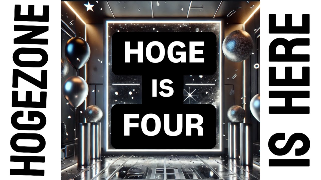 Hoge’s 4th Birthday Show!  HogeZone launches!  Insane memories and more!