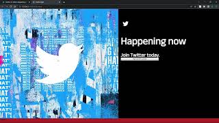 Twitter Login Page Using Html And Css