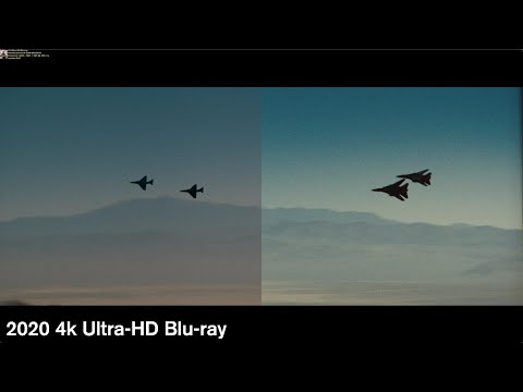 Top Gun - 4k/Blu-ray Comparison