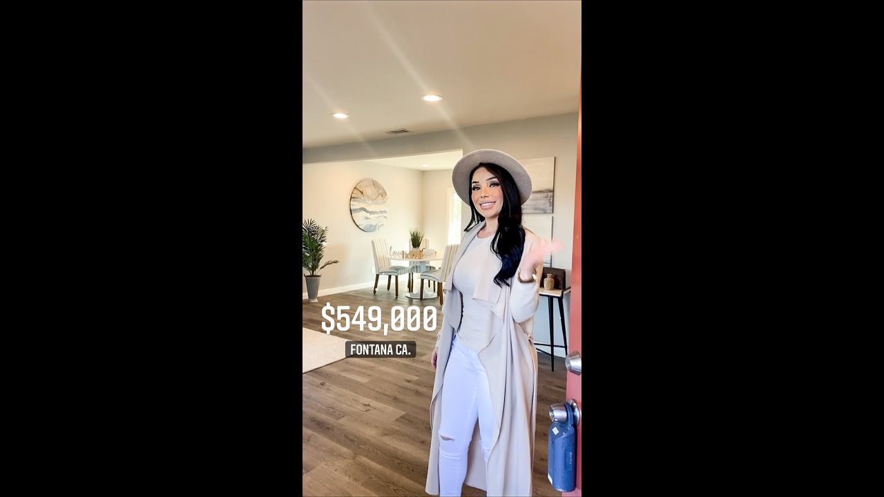 Fontana Ca Home $549,000 3 bed 2 bath - Carina Rojas Realtor