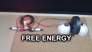 How To Make  Electric Free Energy With Spark Plug At Home
