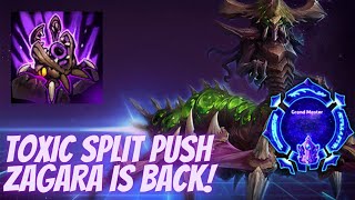 Famous Zagara Nydus - TOXIC SPLIT PUSH ZAG IS BACK! - Grandmaster Storm League Profile
