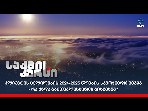 კლიმატის ცვლილების 2024-2025 წლების სამოქმედო გეგმა - რა უნდა გაითვალისწინოს ბიზნესმა?