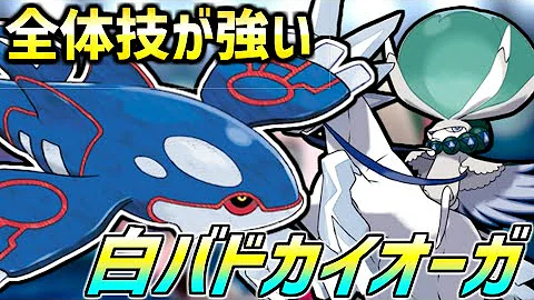 ポケモン剣盾 白バド