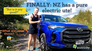 LDV eT60: New Zealand FINALLY has an electric ute  but is it any good?