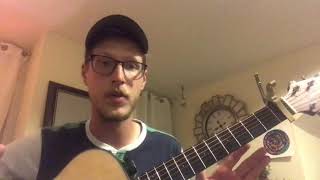 How to play “Marion” by Bon Iver, on guitar