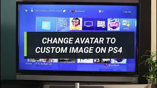 How to Change PSN Avatar to Your Own Picture !!