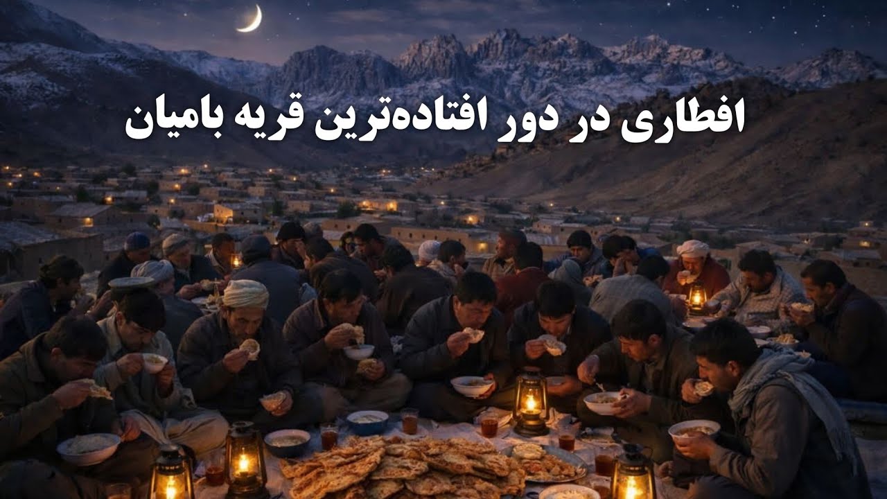 سفر به دور افتاده‌ترین قریه بامیان که ۴ ماه سرک آن مسدود است.