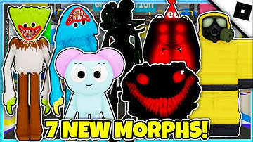Poppy Morphs - How to get ALL 7 NEW MORPHS! (BACKROOMS UPDATE) - ROBLOX