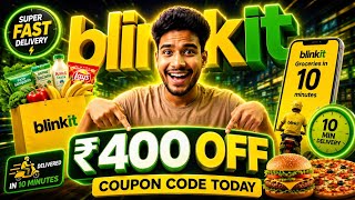 💚 Blinkit Coupon Code Today ⚡ Latest Blinkit Offers & Promo Codes 2026 🎉 Save Big on Grocery screenshot 2