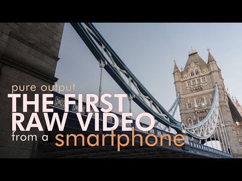 You can now shoot true RAW video with your smartphone thanks to open
