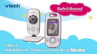 VTech® VM312 Full-Color Video/Audio Baby Monitor 