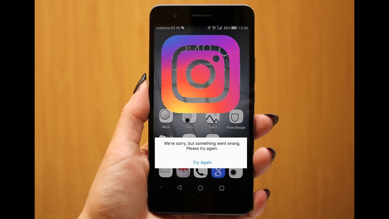 How To Fix Instagram Error We Re Sorry But Something Went Wrong Youtube