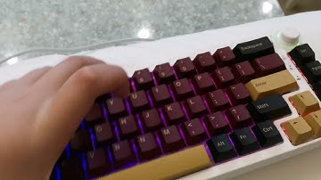 How to make keyboard thock under 30 secs(read desc)