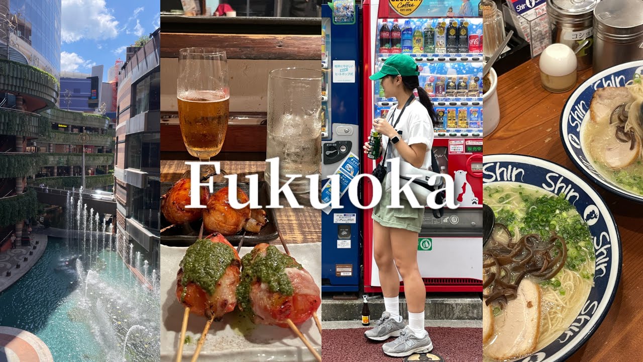 후쿠오카 여행 🇯🇵 너무 좋아서 또 간! 한국인이 좋아할 유명 맛집 추천! (텐진 이자카야, 야끼토리 , 신신라멘,이치란) 러너의 성지 오호리 공원 러닝까지!