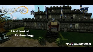 RuneScape your get started guide - NEW SKILL How to get started with Archaeology
