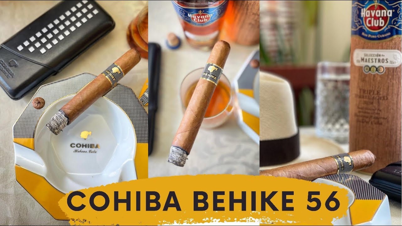 🔥COHIBA BEHIKE 56 / RESEÑA Y MARIDAJE CON RON HAVANA CLUB SELECCIÓN DE MAESTROS 🥃