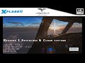 X-Plane 11 simulator 4K | The review of xEnviro - Ultra Weather  XP - Active Sky XP | Part 1-3