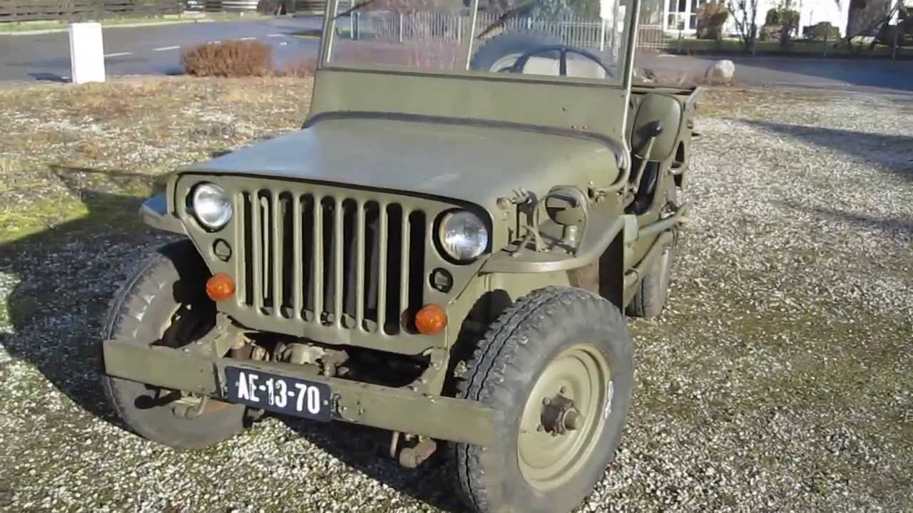 Hotchkiss M201 Militär Jeep VLTT alles Original kein Rost