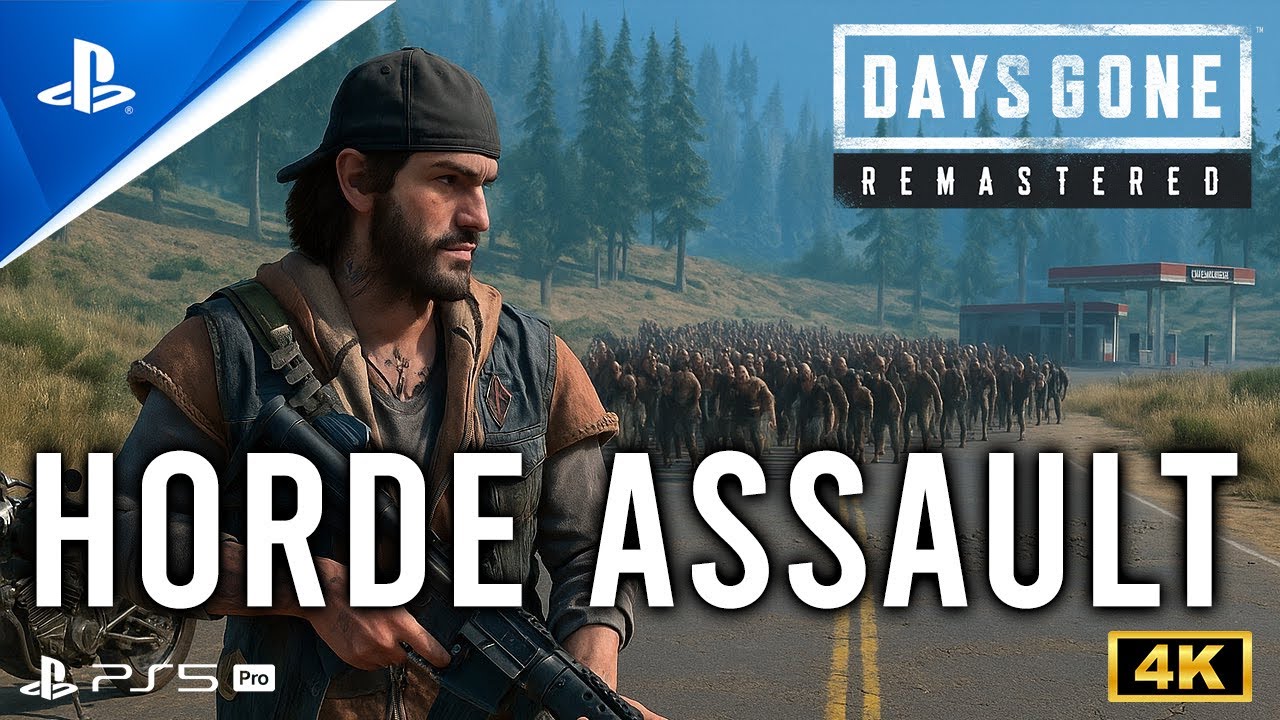 Days Gone Remastered | Brutal Horde Assault Gameplay on PS5 Pro [4K]