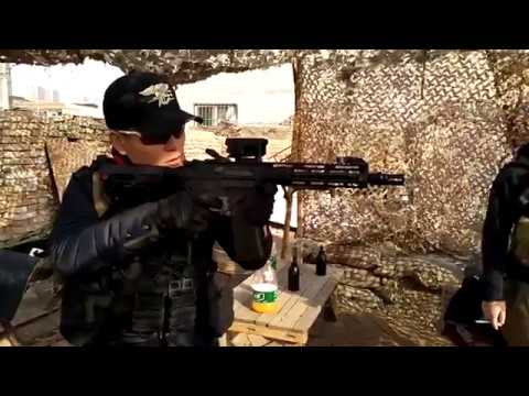 JM GEN8 M4 MOD GEL GUN BAD556 SHELL+PRE FEED+BLOWBACK+HOP-UP