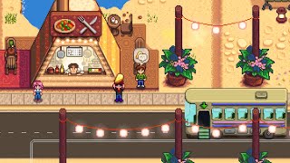 NEW DESERT FESTIVAL! Stardew Valley Update 1.6 & Expanded!