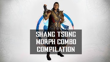 Shang Tsung Combos with ALL CHARACTERS (Morph) - Mortal Kombat 1 (2023) - MK1