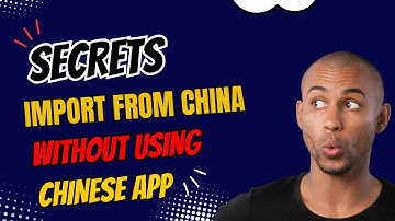 CHINA IMPORTATION : How to import without using Chinese apps from China #chinaimport #importation