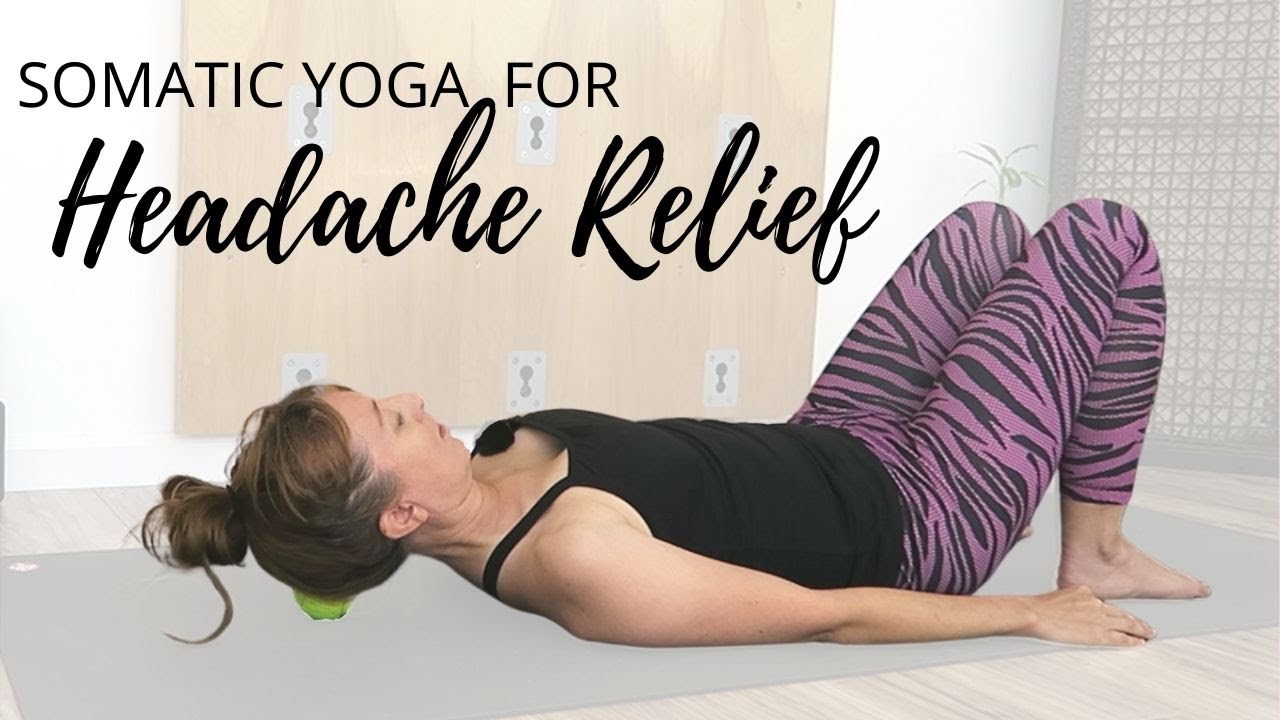 Somatic Yoga for Head and Neck Tension Tennis Ball Massage for