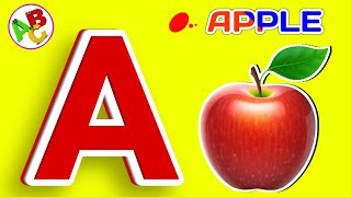 Abc Song For Children Fun Phonics Learning A To Z Alphabet Song A Is For Apple