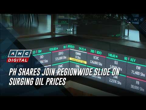 PH shares join regionwide slide on surging oil prices | ANC