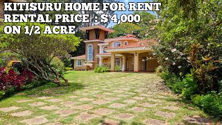 INSIDE a $ 4,000 MODERN 4 BEDROOMS OLD KITISURU HOME // BUILT ON 1/2 ACRE // DOLLERS ONLY