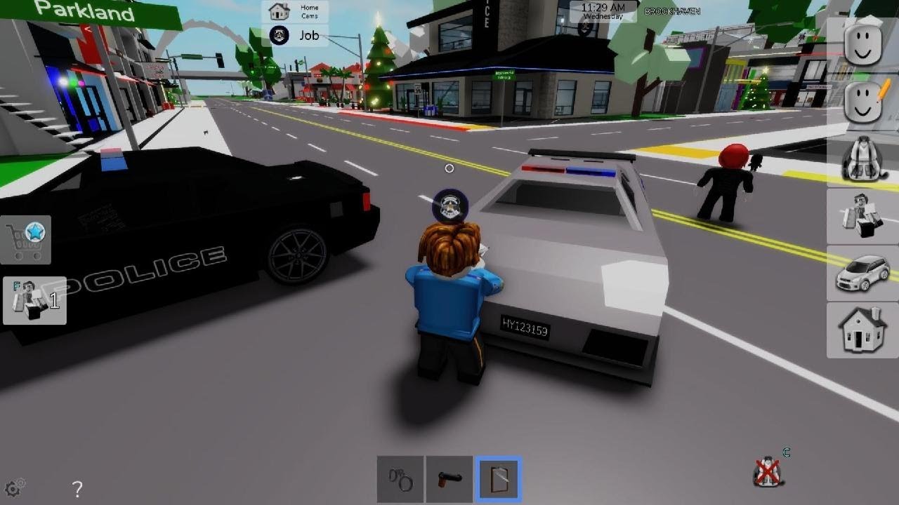 Brookhaven FUNNY MOMENTS part 4(Police part 1)