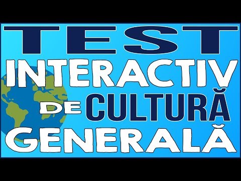 Test INTERACTIV de GEOGRAFIE (cu premii!)