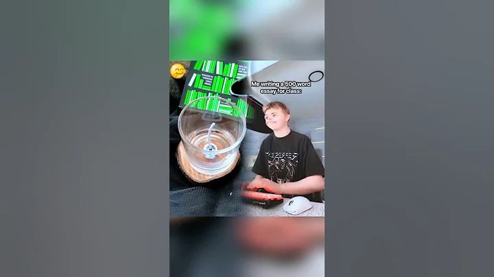 When You Have To Write A 500 Word Essay #pov #funny #fyp #fun #comedy #skit #shorts #foryou