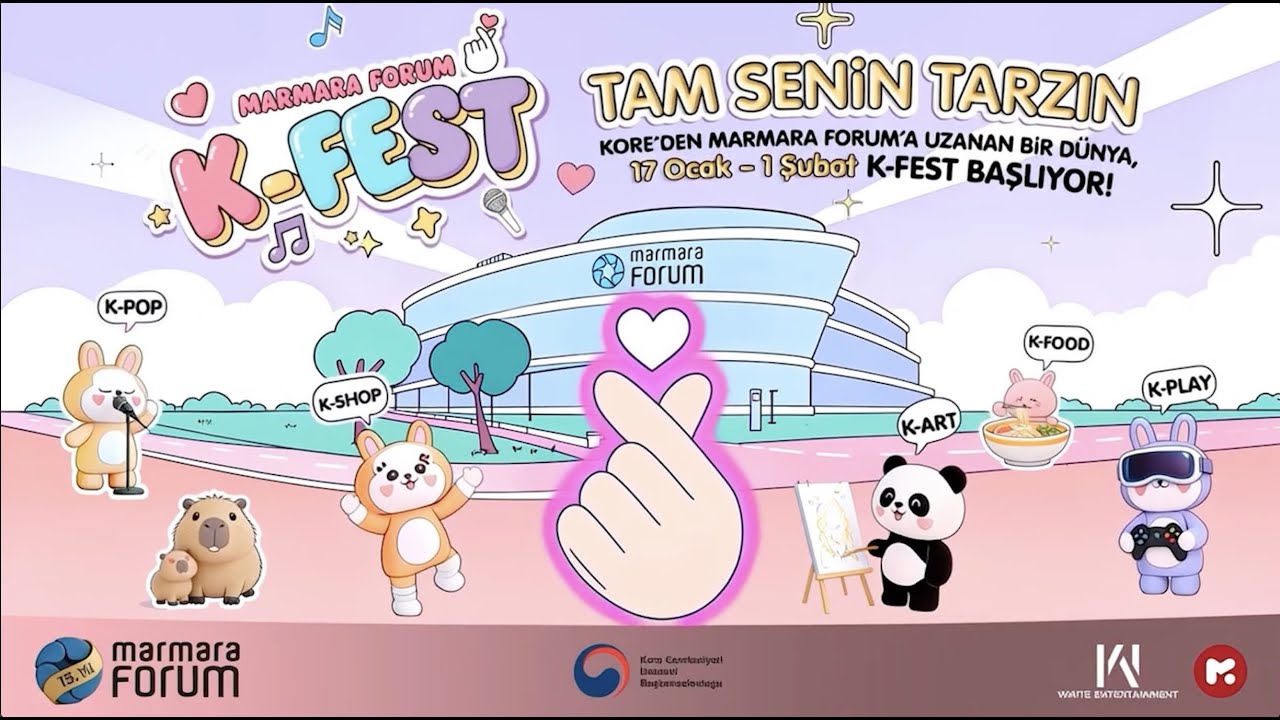 Sömestr’da Kore Rüzgârı Marmara Forum’da! ✨🎶