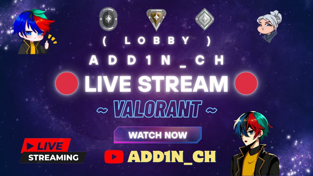 🔴 [ VALORANT ] Open Mabar iron - silver 