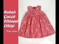 NECLA ŞÖLEN | ROBALI ÇOCUK ELBİSESİ DİKİŞİ