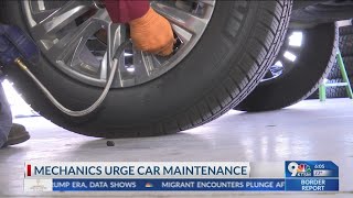 Local mechanics urge vehicle maintenance during triple digits