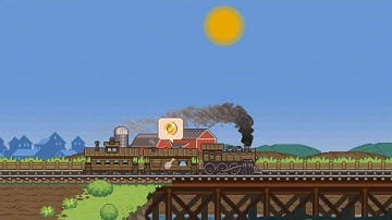 TINY RAILS : Drive the train with your baby
