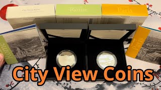 City view coin collection from the Royal mint