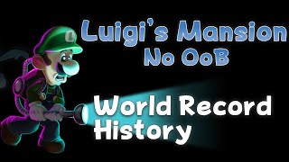 Luigi's Mansion - No OoB Speedrun World Record History