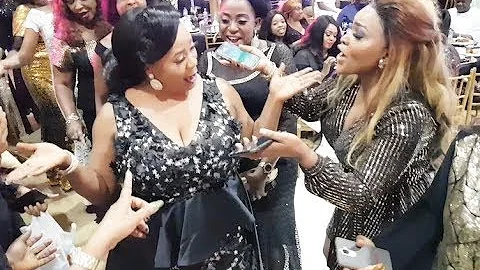 Mercy Aigbe, Mide Martins,Others Seriously Dancing With Zanzee And Her Husband On Her Birthday
