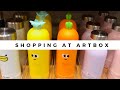 Shopping at Artbox Korea for Cute Kawaii Stuff!