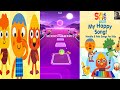If You're Happy Noodle &amp; Pals Super Simple Songs Tiles Hop