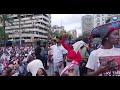 Hundreds of women gather along Kimathi Street, protest against rising femicide
