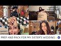 Prep and pack with me for a destination wedding  kashish